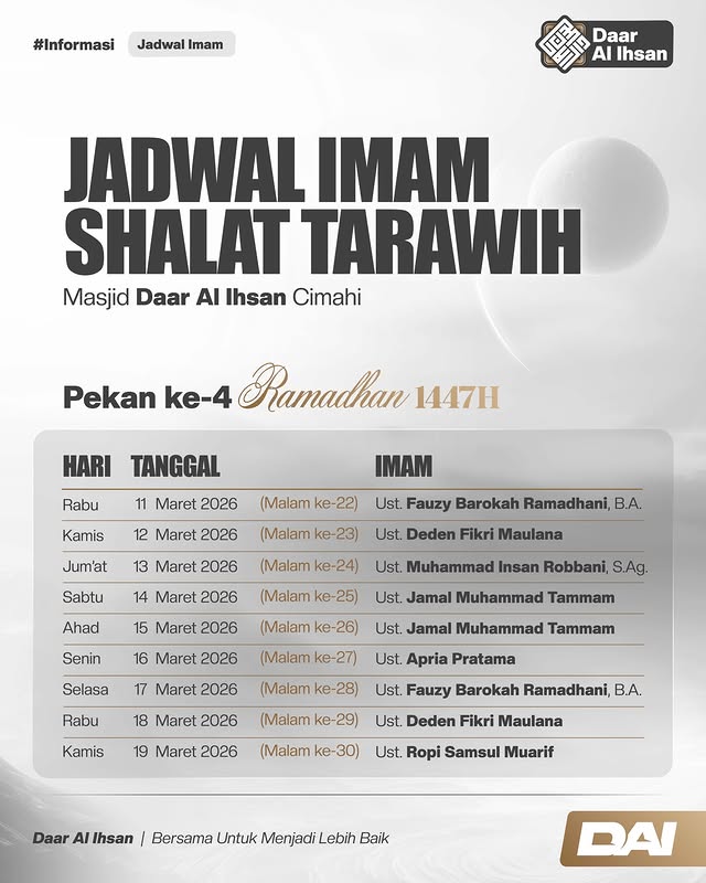 Kegiatan Masjid Daar Al-Ihsan